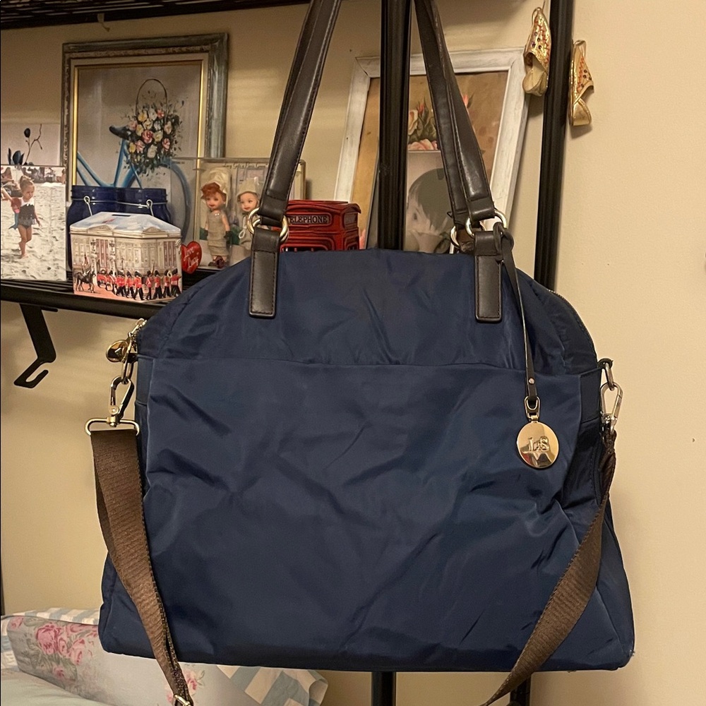 Lo & Sons Dark Blue Travel Bag